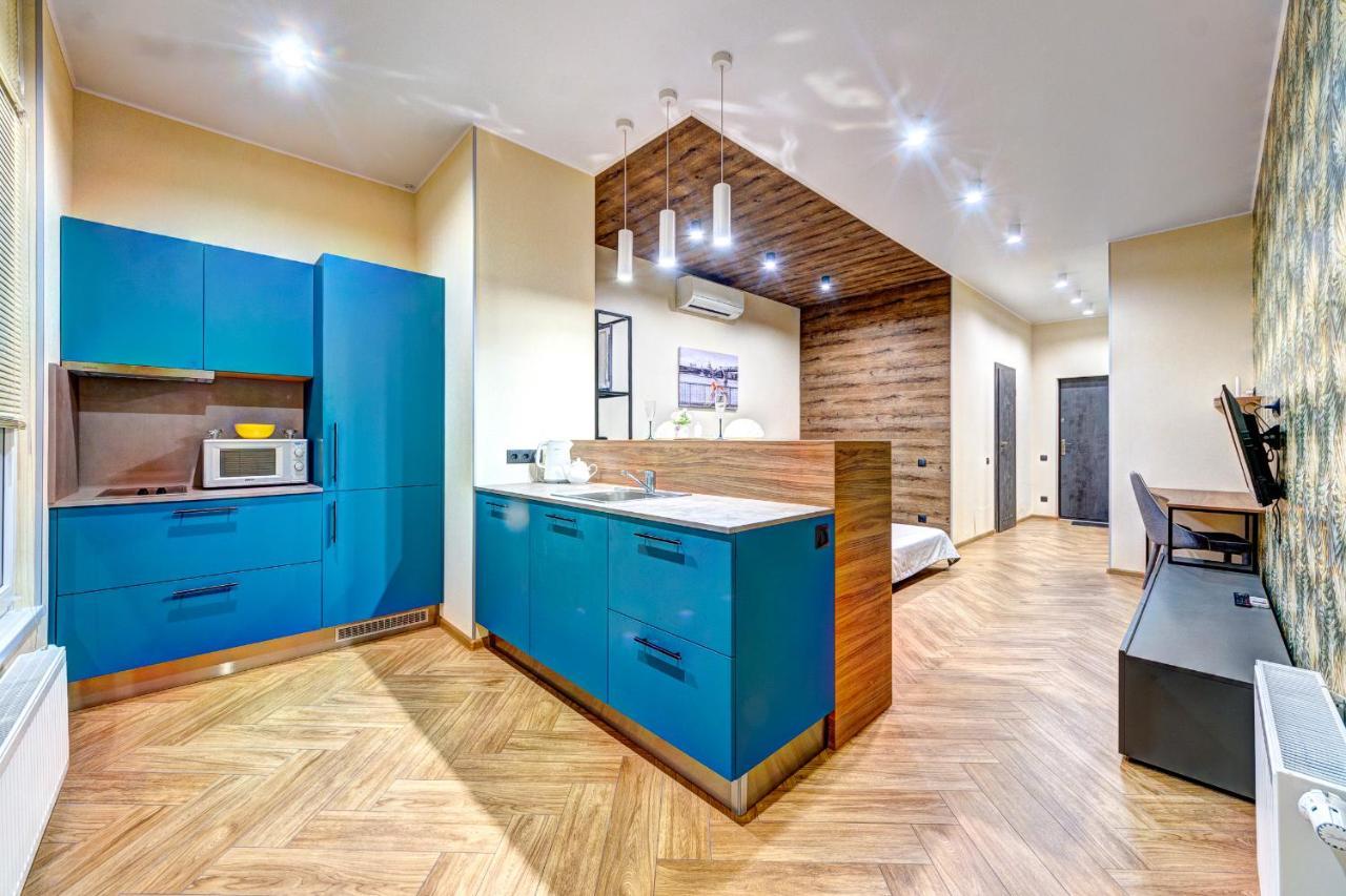 Apartment On The Street. Evgeniya Konovalets, 36B Киев Экстерьер фото